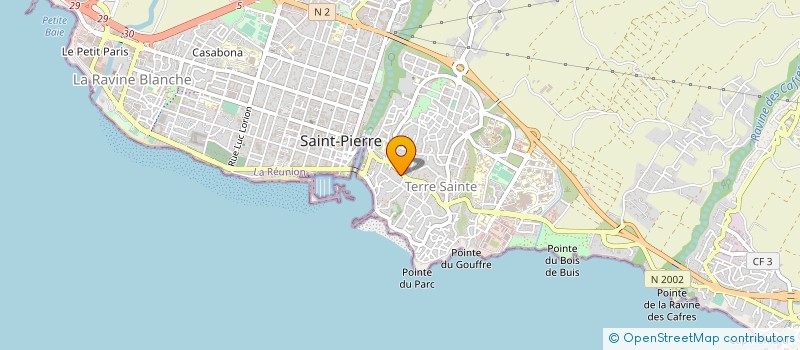 localisation de l'entreprise MADAME NATHALIE SALAUN à SAINT-PIERRE
