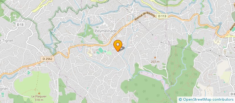 localisation de l'entreprise MADAME NATHALIE SALAUN  PEYMEINADE