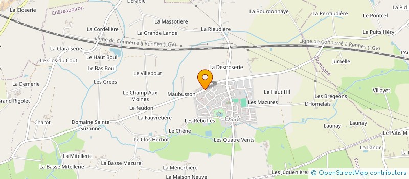 localisation de l'entreprise MADAME NATHALIE SALERNO  CHATEAUGIRON