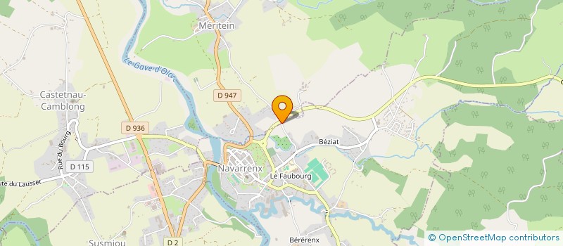 localisation de l'entreprise MADAME NATHALIE SALLABER  MERITEIN