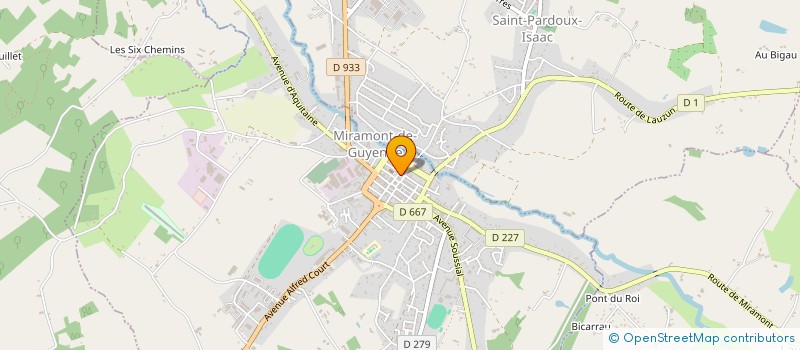 localisation de l'entreprise MADAME NATHALIE SALLEFRANQUE à SAINT-PARDOUX-ISAAC