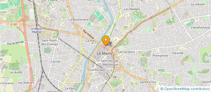 localisation de l'entreprise MADAME NATHALIE SAMSON  LE MANS