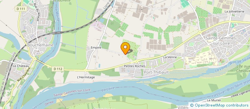 localisation de l'entreprise MADAME NATHALIE SANCH  SAINTE-GEMMES-SUR-LOIRE