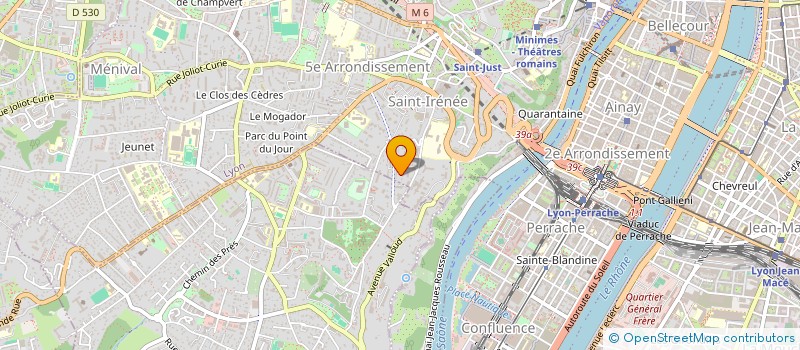 localisation de l'entreprise MADAME NATHALIE SANDT à LYON