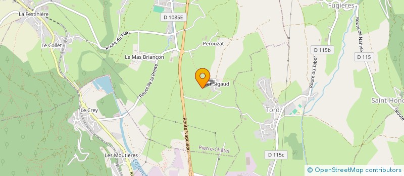 localisation de l'entreprise MADAME NATHALIE SANIA  PIERRE-CHATEL