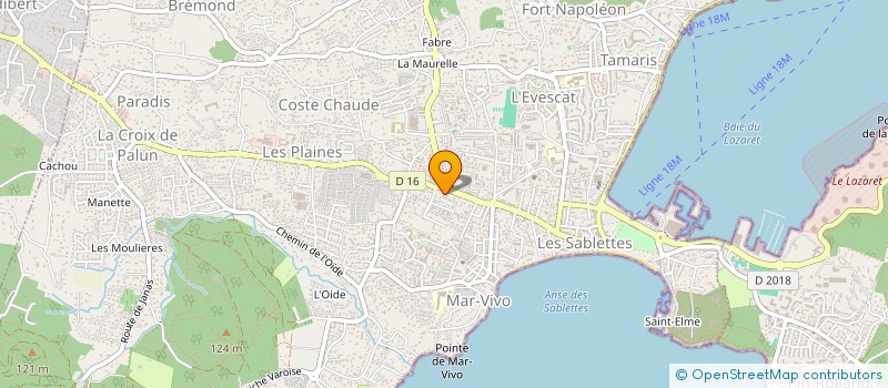 localisation de l'entreprise MADAME NATHALIE SANTANIELLO à LA SEYNE-SUR-MER
