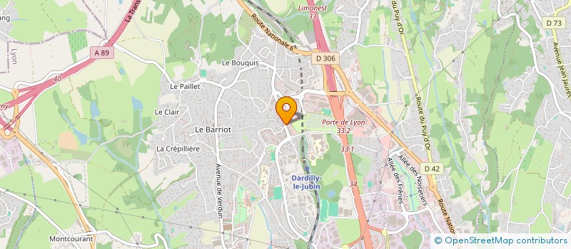 localisation de l'entreprise MADAME NATHALIE SAOULI  DARDILLY