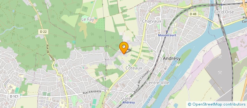 localisation de l'entreprise MADAME NATHALIE SARRAZY à ANDRESY