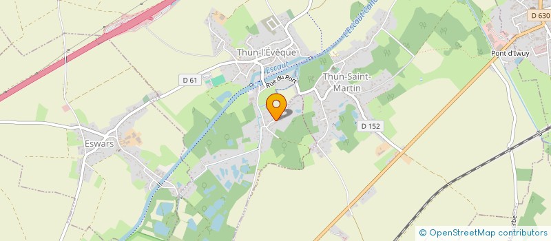 localisation de l'entreprise MADAME NATHALIE SAVAUX  THUN-L'EVEQUE