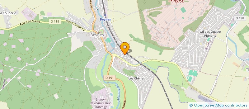 localisation de l'entreprise MADAME NATHALIE SCHAACK  BEYNES