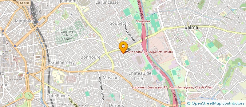 localisation de l'entreprise MADAME NATHALIE SCHEERER à TOULOUSE