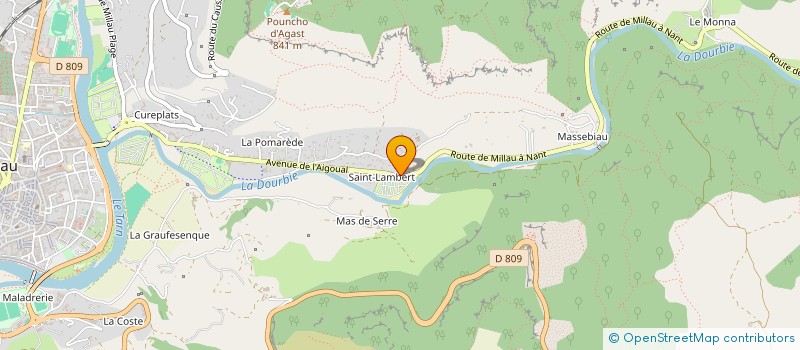 localisation de l'entreprise MADAME NATHALIE SCHELTIENNE à MILLAU
