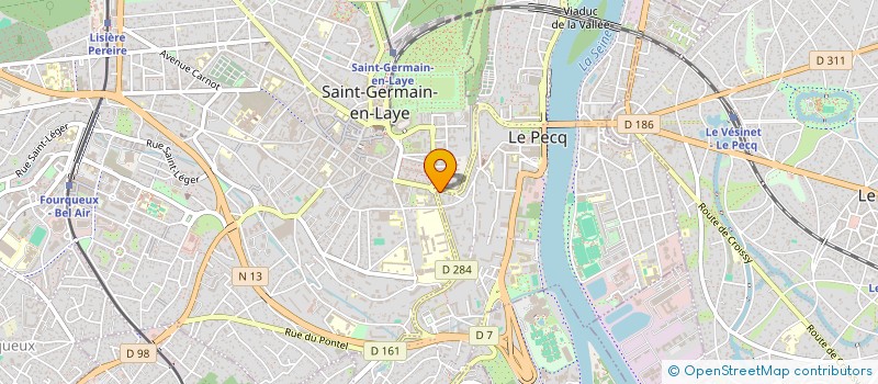 localisation de l'entreprise MADAME NATHALIE SCHILTZ  LE PECQ