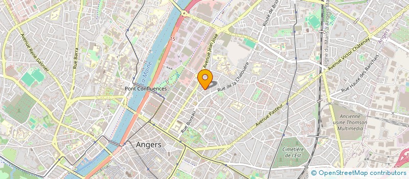 localisation de l'entreprise MADAME NATHALIE SCHLOSSER à ANGERS