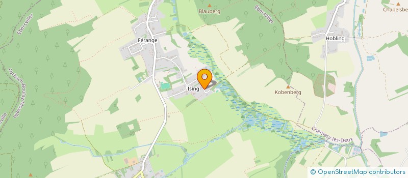 localisation de l'entreprise MADAME NATHALIE SCHMITT  EBERSVILLER