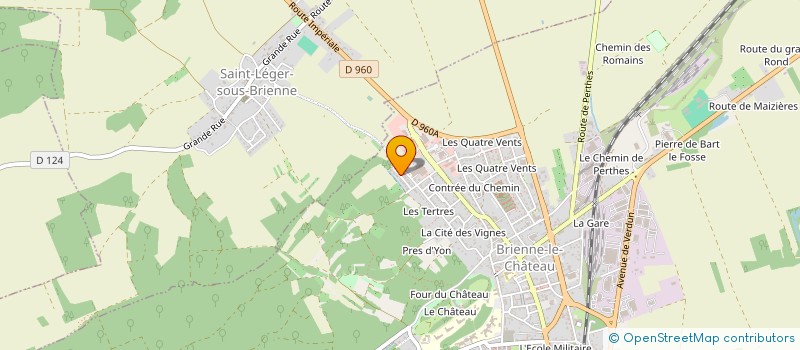 localisation de l'entreprise MADAME NATHALIE SCHUESTER  BRIENNE-LE-CHATEAU