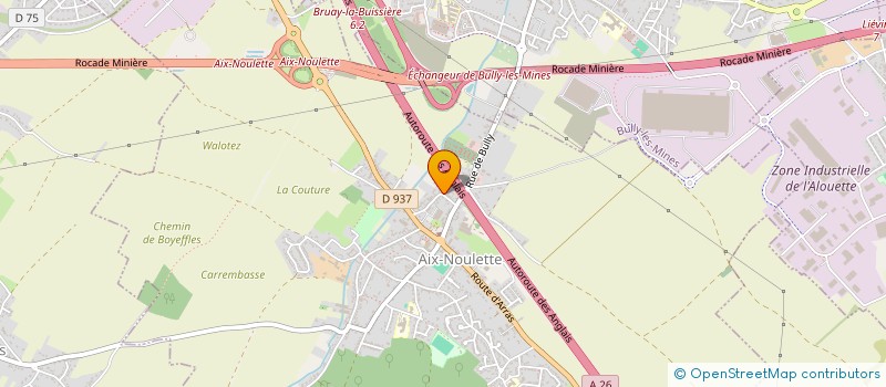 localisation de l'entreprise MADAME NATHALIE SCHULZ à AIX-NOULETTE