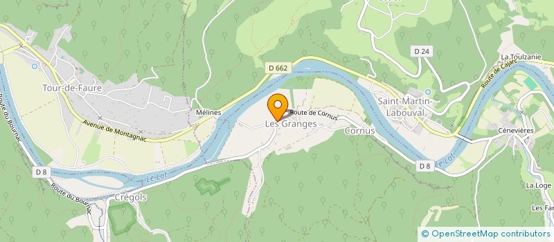 localisation de l'entreprise MADAME NATHALIE SCHWARTZ  SAINT GERY-VERS