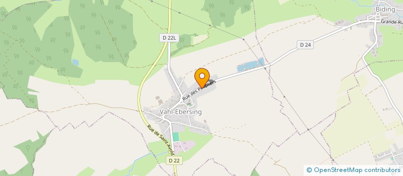 localisation de l'entreprise MADAME NATHALIE SCHWEITZER  VAHL-EBERSING