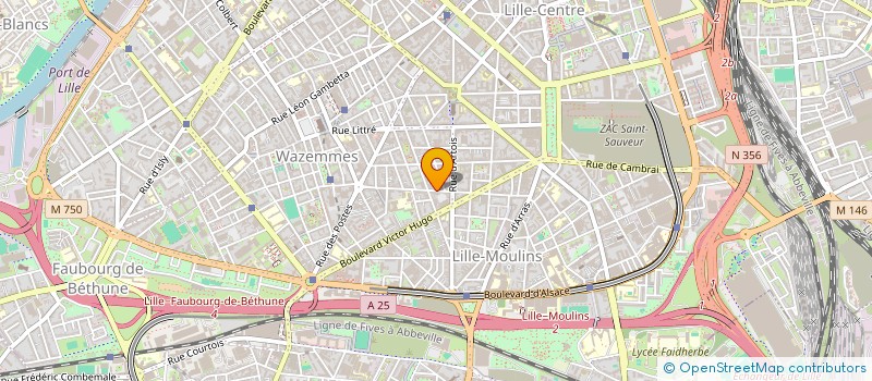 localisation de l'entreprise MADAME NATHALIE SEJEAN à LILLE