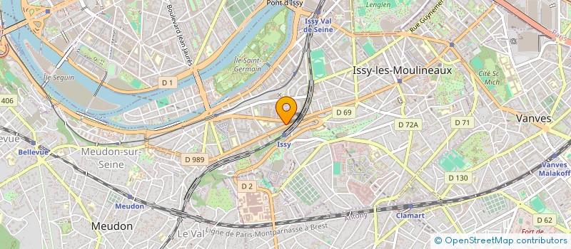 localisation de l'entreprise MADAME NATHALIE SELLAM à ISSY-LES-MOULINEAUX