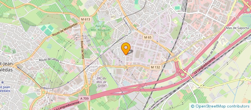 localisation de l'entreprise MADAME NATHALIE SEMPERE à MONTPELLIER
