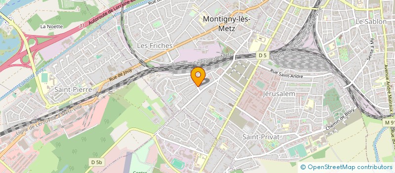localisation de l'entreprise MADAME NATHALIE SENECHAL à MONTIGNY-LES-METZ