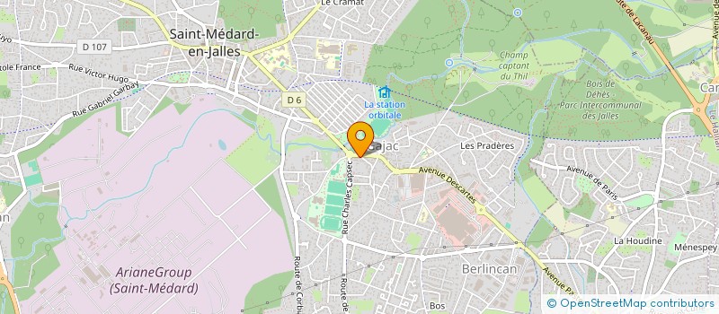 localisation de l'entreprise MADAME NATHALIE SERIN à SAINT-MEDARD-EN-JALLES