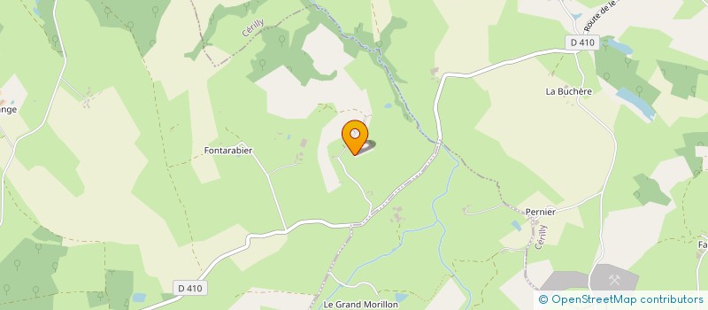 localisation de l'entreprise MADAME NATHALIE SERMONDADE  LE BRETHON