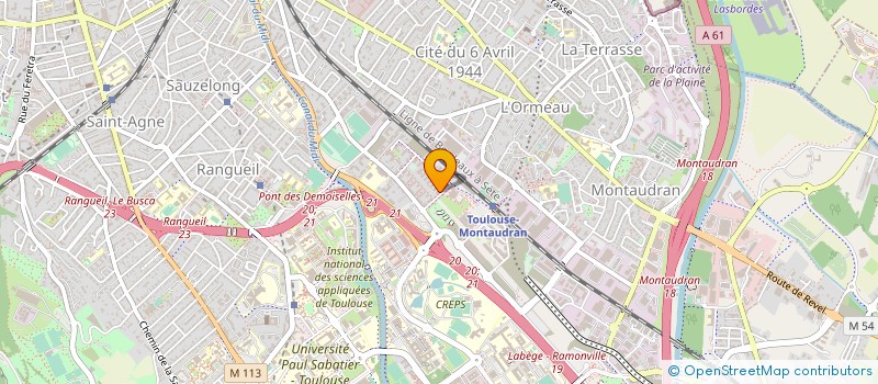 localisation de l'entreprise MADAME NATHALIE SERVAT à TOULOUSE