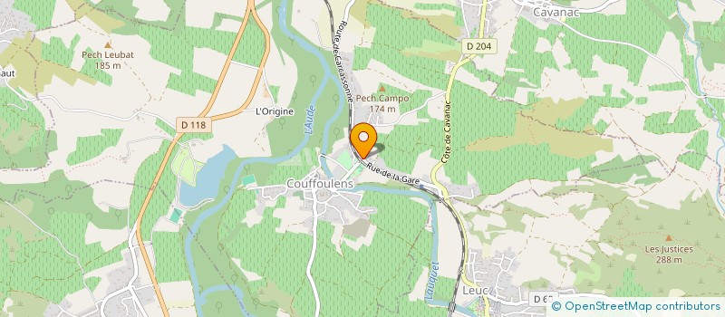 localisation de l'entreprise MADAME NATHALIE SERY  SAINT-HILAIRE