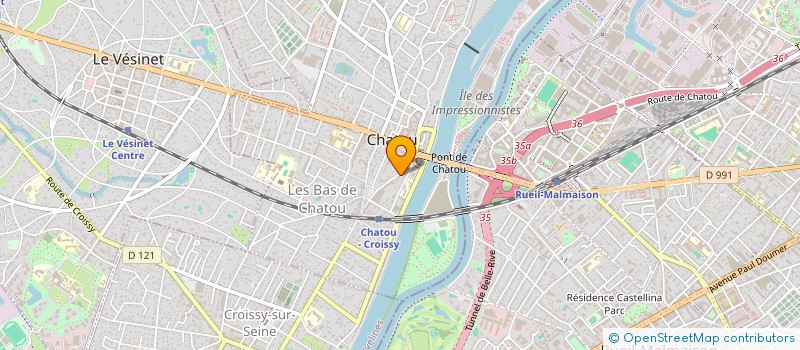 localisation de l'entreprise MADAME NATHALIE SETTON  CHATOU