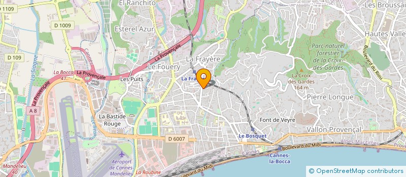 localisation de l'entreprise MADAME NATHALIE SEVERIN à CANNES