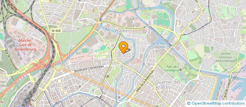 localisation de l'entreprise MADAME NATHALIE SHENGELIA  STRASBOURG