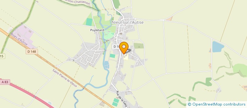 localisation de l'entreprise MADAME NATHALIE SIBER  RIVES-D'AUTISE