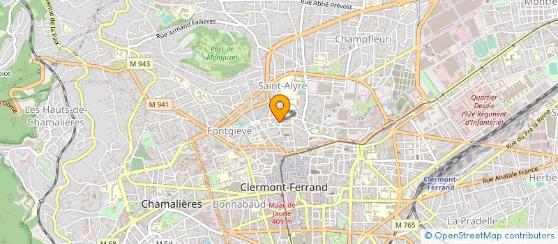 localisation de l'entreprise MADAME NATHALIE SIBEYRAND à CLERMONT-FERRAND