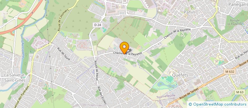 localisation de l'entreprise MADAME NATHALIE SICRE  TOURNEFEUILLE