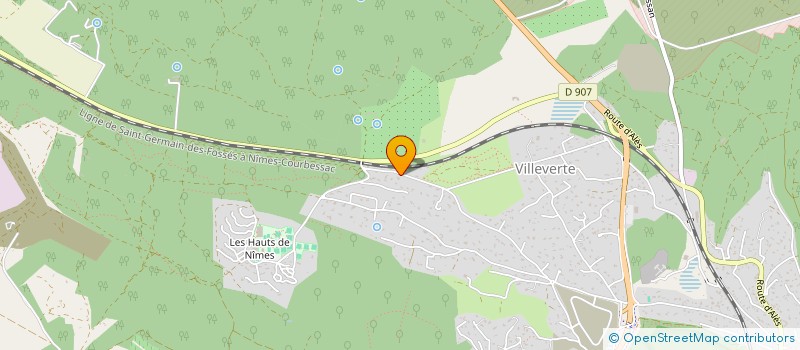 localisation de l'entreprise MADAME NATHALIE SIENKIEWICZ  NIMES