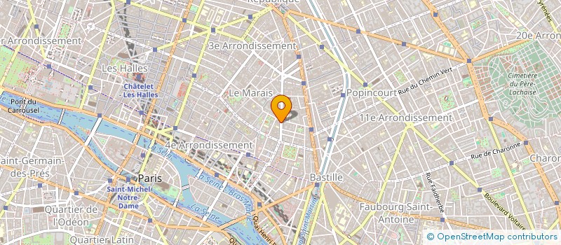localisation de l'entreprise MADAME NATHALIE SILVIE à PARIS
