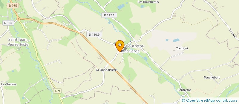 localisation de l'entreprise MADAME NATHALIE SIMON à TRIZAY-COUTRETOT-SAINT-SERGE