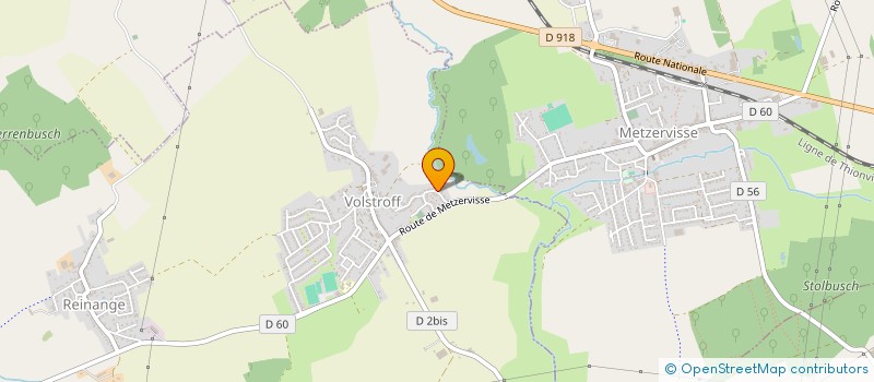 localisation de l'entreprise MADAME NATHALIE SIMON  VOLSTROFF