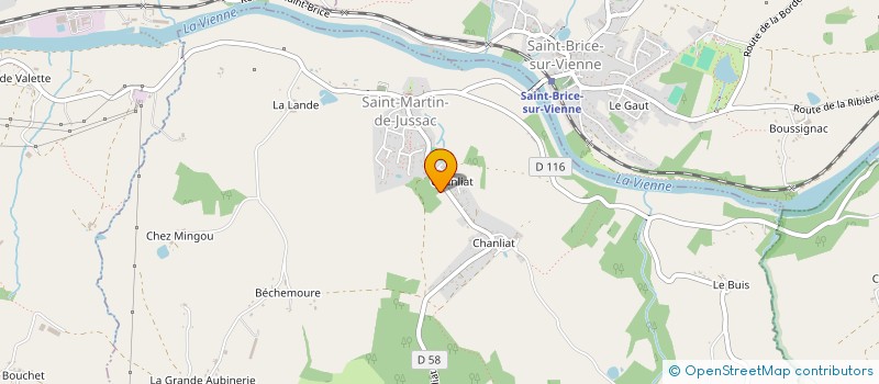 localisation de l'entreprise MADAME NATHALIE SIMONIN à SAINT-JUNIEN