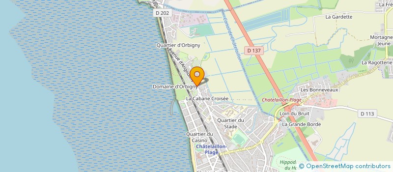 localisation de l'entreprise MADAME NATHALIE SIMONIN à CHATELAILLON-PLAGE