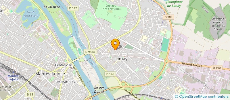 localisation de l'entreprise MADAME NATHALIE SIMONNET  LIMAY