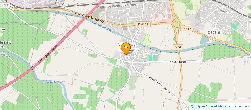localisation de l'entreprise MADAME NATHALIE SMAL à VILLENEUVE-LES-BEZIERS