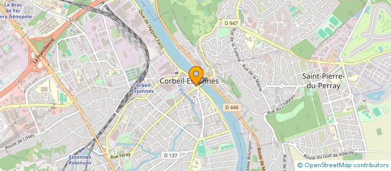 localisation de l'entreprise MADAME NATHALIE SOLLARZ  CORBEIL-ESSONNES