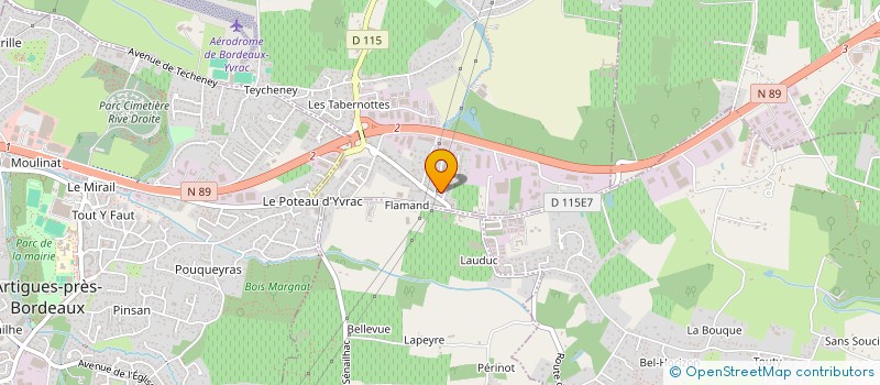 localisation de l'entreprise MADAME NATHALIE SOMBRUN  YVRAC