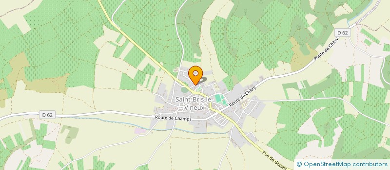 localisation de l'entreprise MADAME NATHALIE SORIN  SAINT-BRIS-LE-VINEUX