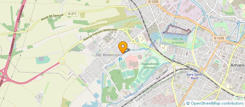 localisation de l'entreprise MADAME NATHALIE SOUFFLARD à AMIENS