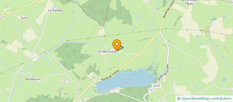 localisation de l'entreprise MADAME NATHALIE SOUFFLOT  LE ROUSSET-MARIZY